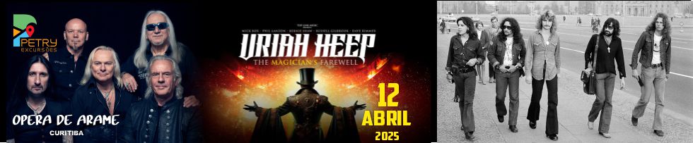 SHOW URIAH HEEP  EM CURITIBA