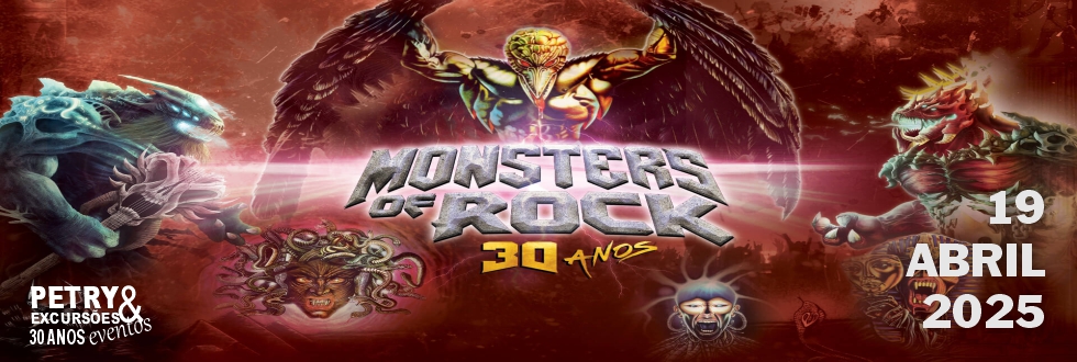 EXCURSO: MONSTERS OF ROCK 30 Anos.