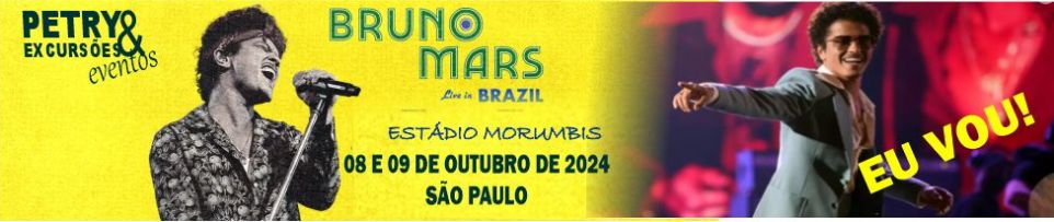 EXCURSO: SHOW BRUNO MARS - SO PAULO-SP.